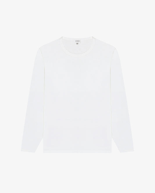 AT-002 Fine Brushed Cotton Jersey White