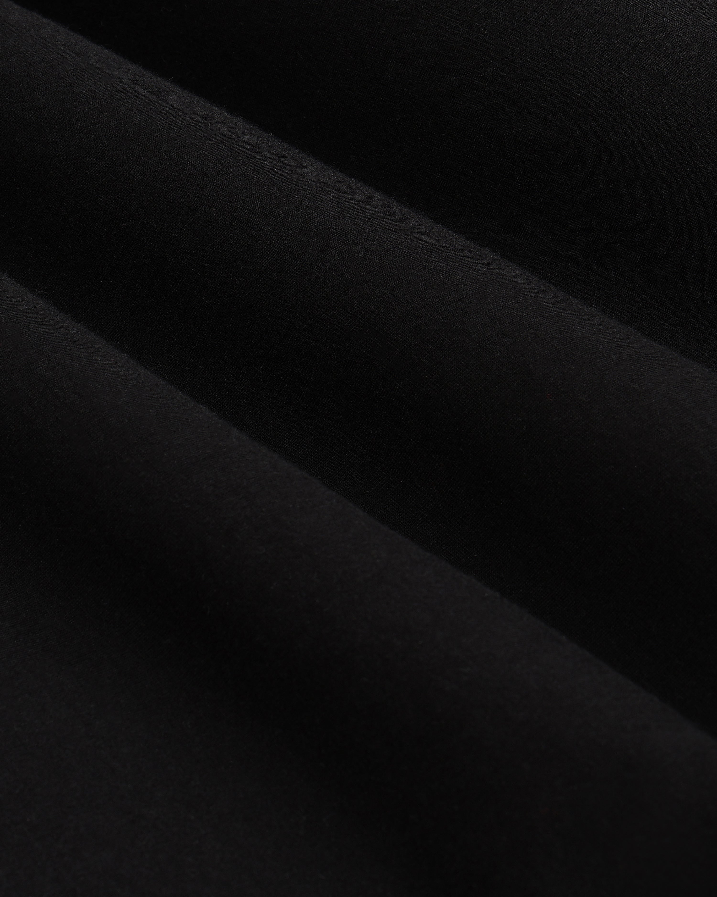 AT-002 Fine Brushed Cotton Jersey Black